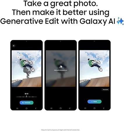 SAMSUNG Galaxy S23 FE AI Phone, 128GB Unlocked Android Smartphone, Long Battery Life, Premium Processor, Tough Gorilla Glass Display, Hi-Res 50MP Camera, US Version, 2023, Graphite